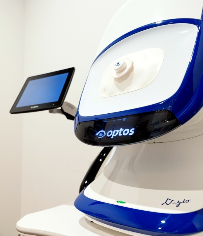 DROPLESS WIDE FIELD RETINAL IMAGING